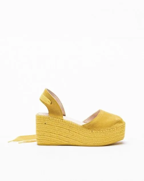 Sandalias con cuña PROF JUSTY1 Amarillo