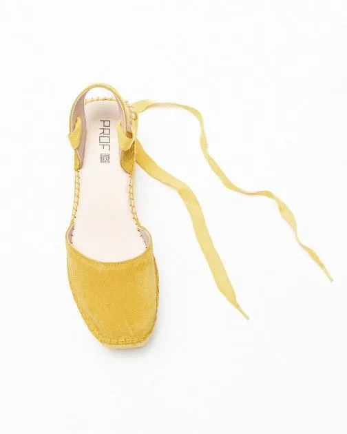 Sandalias con cuña PROF JUSTY1 Amarillo