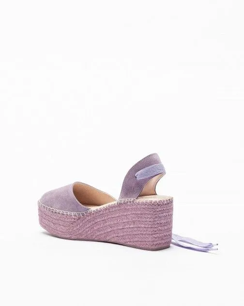 Sandalias con cuña PROF JUSTY1 Morado