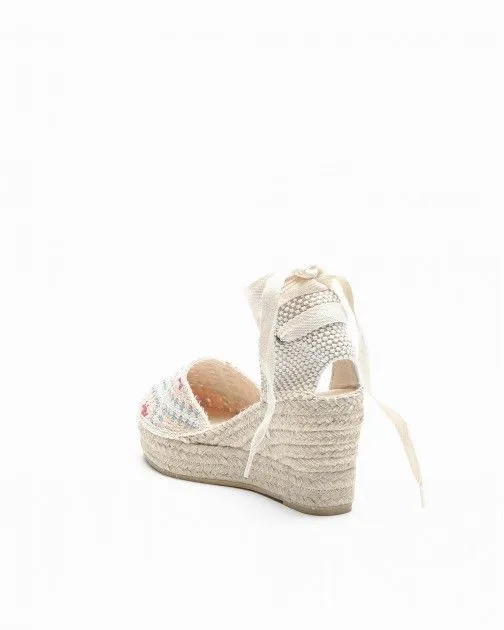 Sandalias con cuña PROF Yune2 Beige