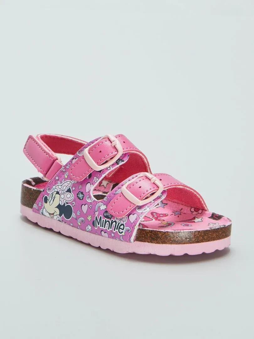 SANDALIAS CON TIRAS 'MINNIE'  ROSA