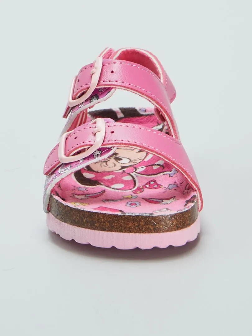 SANDALIAS CON TIRAS 'MINNIE'  ROSA