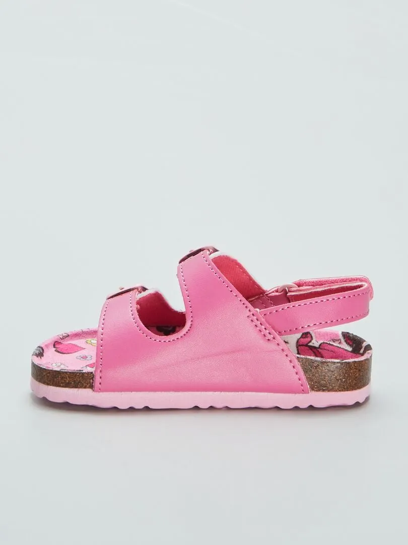 SANDALIAS CON TIRAS 'MINNIE'  ROSA