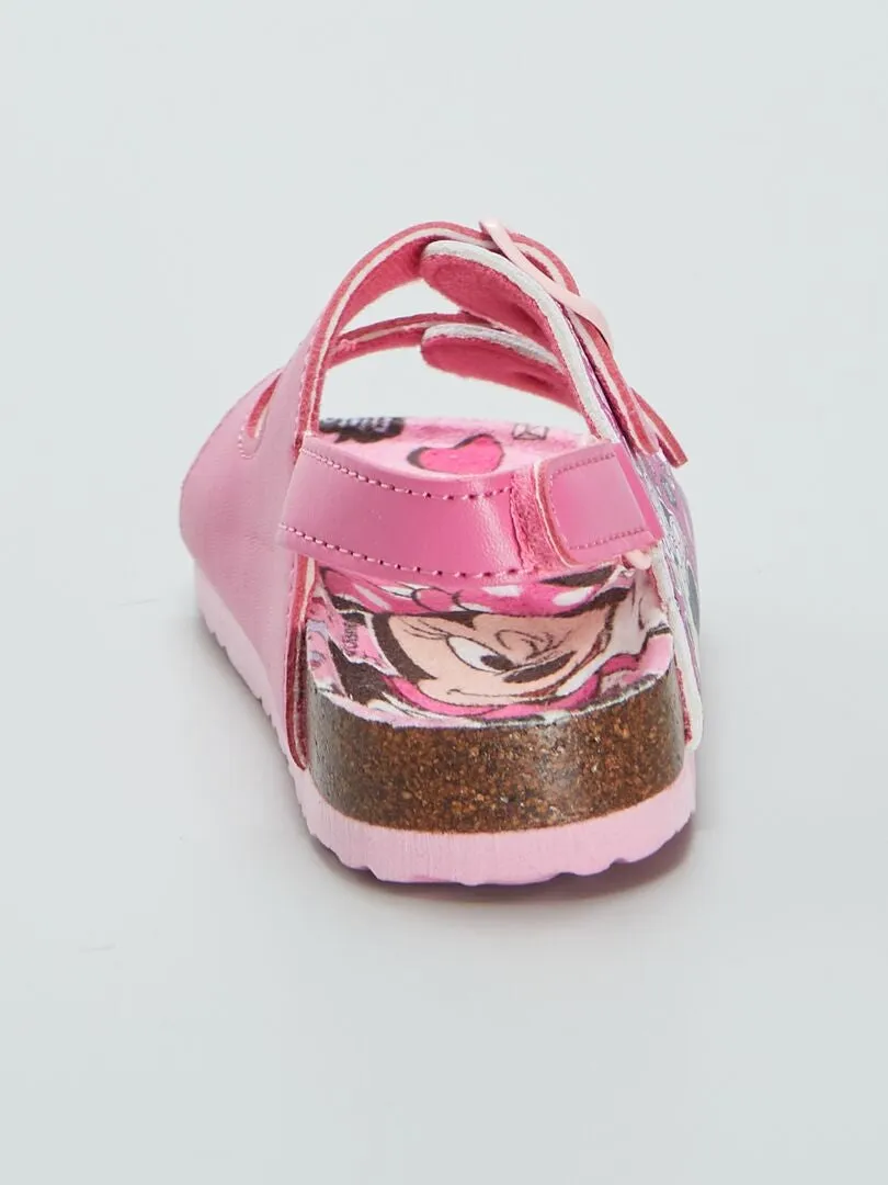 SANDALIAS CON TIRAS 'MINNIE'  ROSA