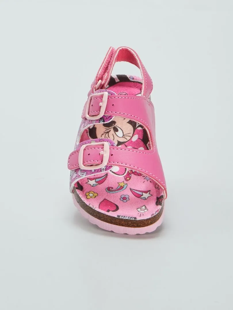 SANDALIAS CON TIRAS 'MINNIE'  ROSA