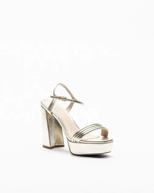 Sandalias de tacón alto Gloss C9370.12 dorado
