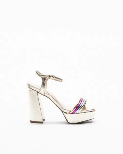 Sandalias de tacón alto Gloss C9370.12 Multicolor