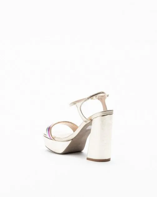 Sandalias de tacón alto Gloss C9370.12 Multicolor