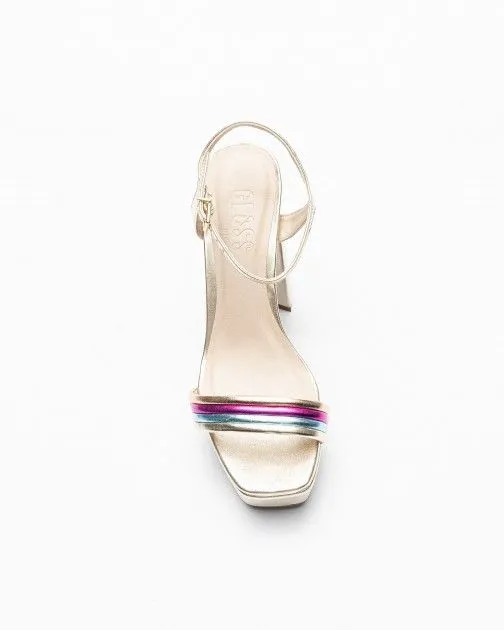 Sandalias de tacón alto Gloss C9370.12 Multicolor