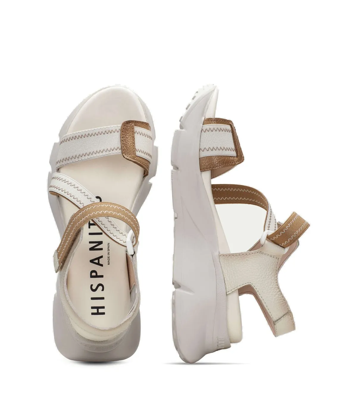 SANDALIAS DEPORTIVAS BEIGE HISPANITAS JAMAICA HV243459
