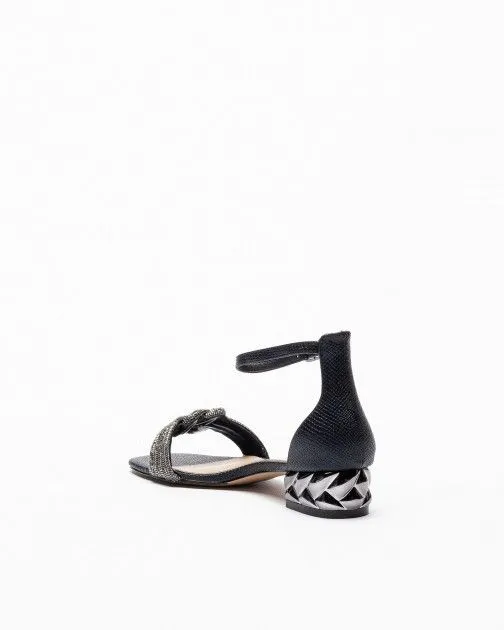 SANDALIAS EXé KATY689 NEGRO
