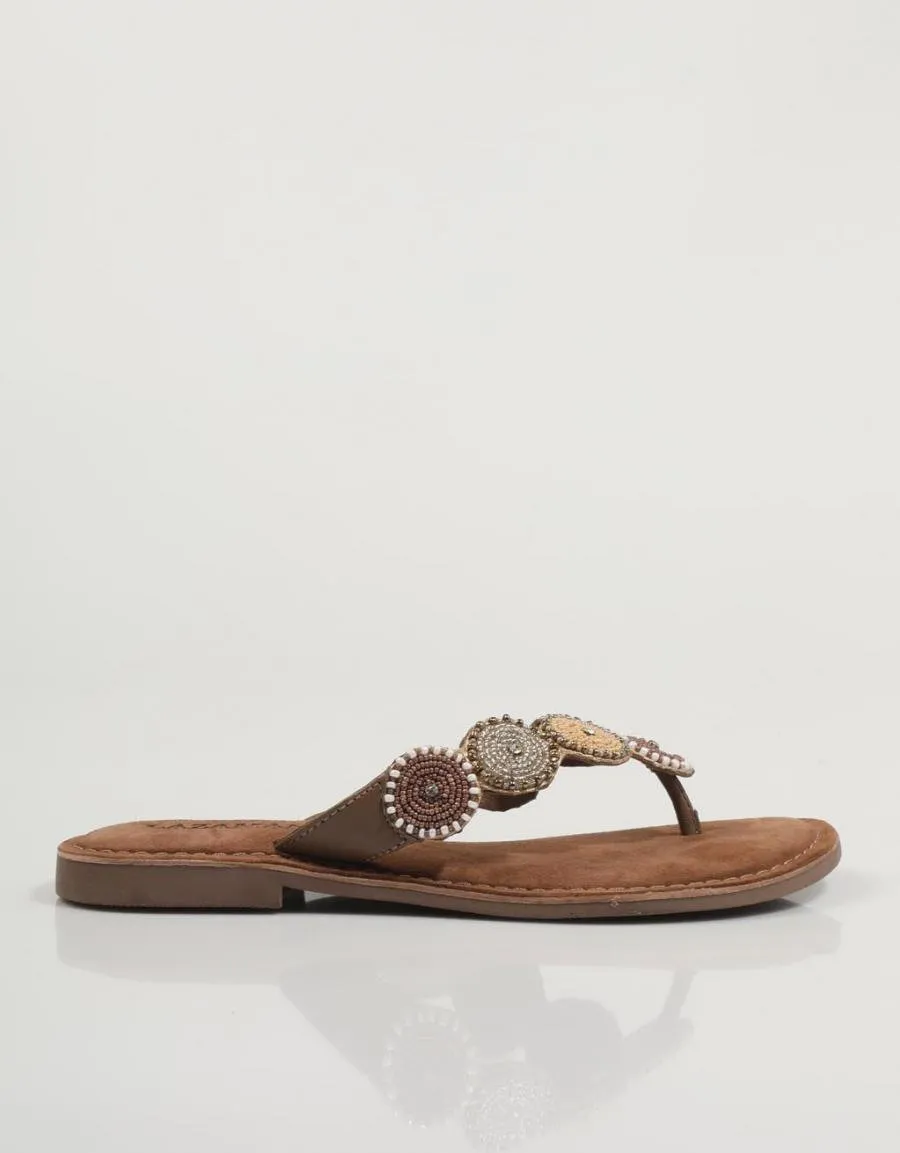  sandalias LAZAMANI 75451 en Beige 82733
