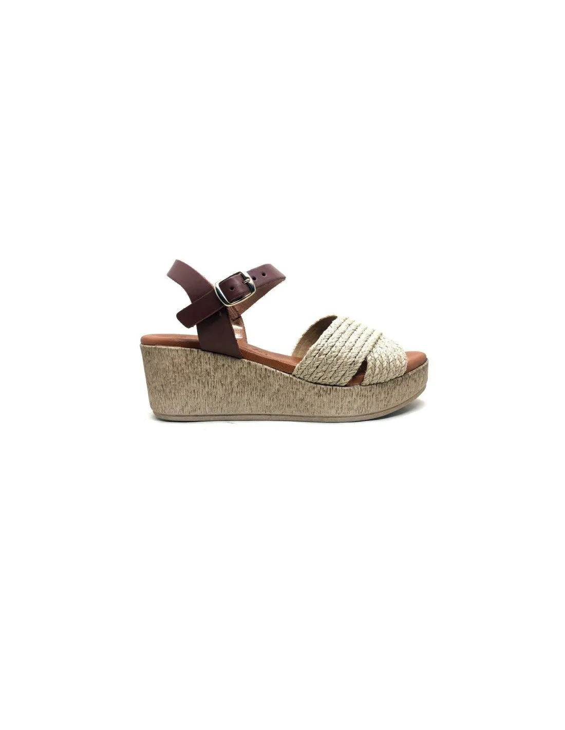 Sandalias mujer yute cómodas