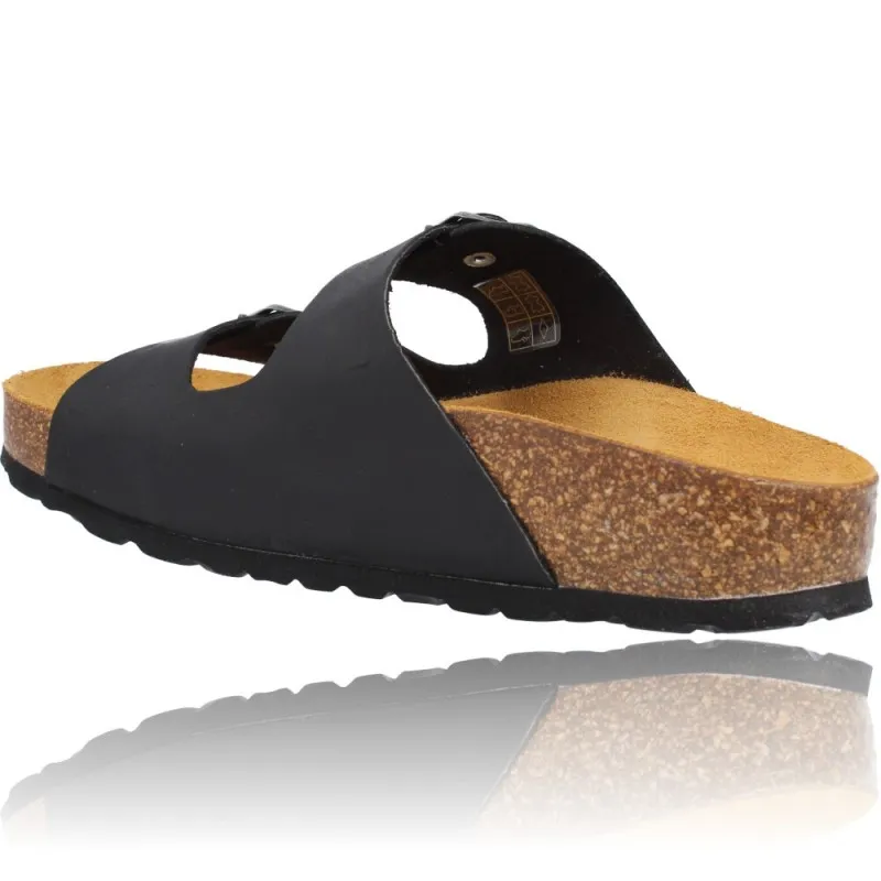SANDALIAS PLANAS BIO HEBILLAS MUJER DE OKIOS MANILA005