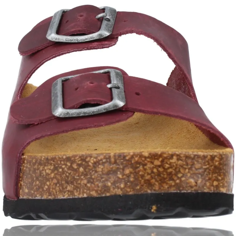 SANDALIAS PLANAS BIO HEBILLAS MUJER DE OKIOS MANILA005