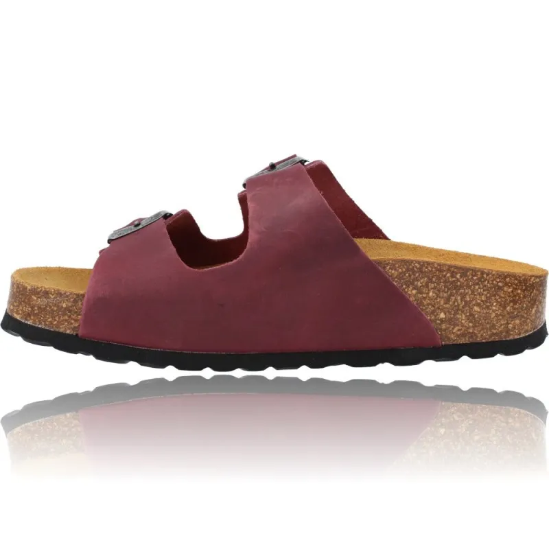 SANDALIAS PLANAS BIO HEBILLAS MUJER DE OKIOS MANILA005