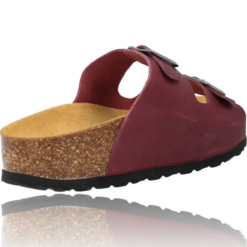 SANDALIAS PLANAS BIO HEBILLAS MUJER DE OKIOS MANILA005
