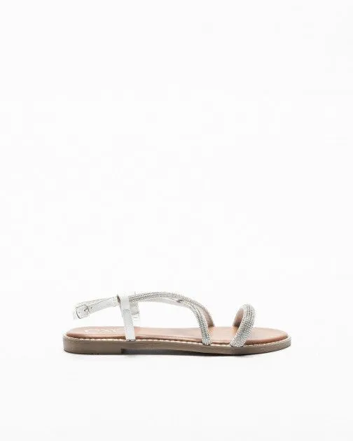 SANDALIAS PLANAS EXé P337577 BLANCO