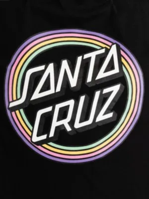 Santa Cruz Bow Dot Crop Camiseta