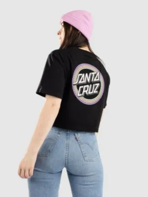 Santa Cruz Bow Dot Crop Camiseta