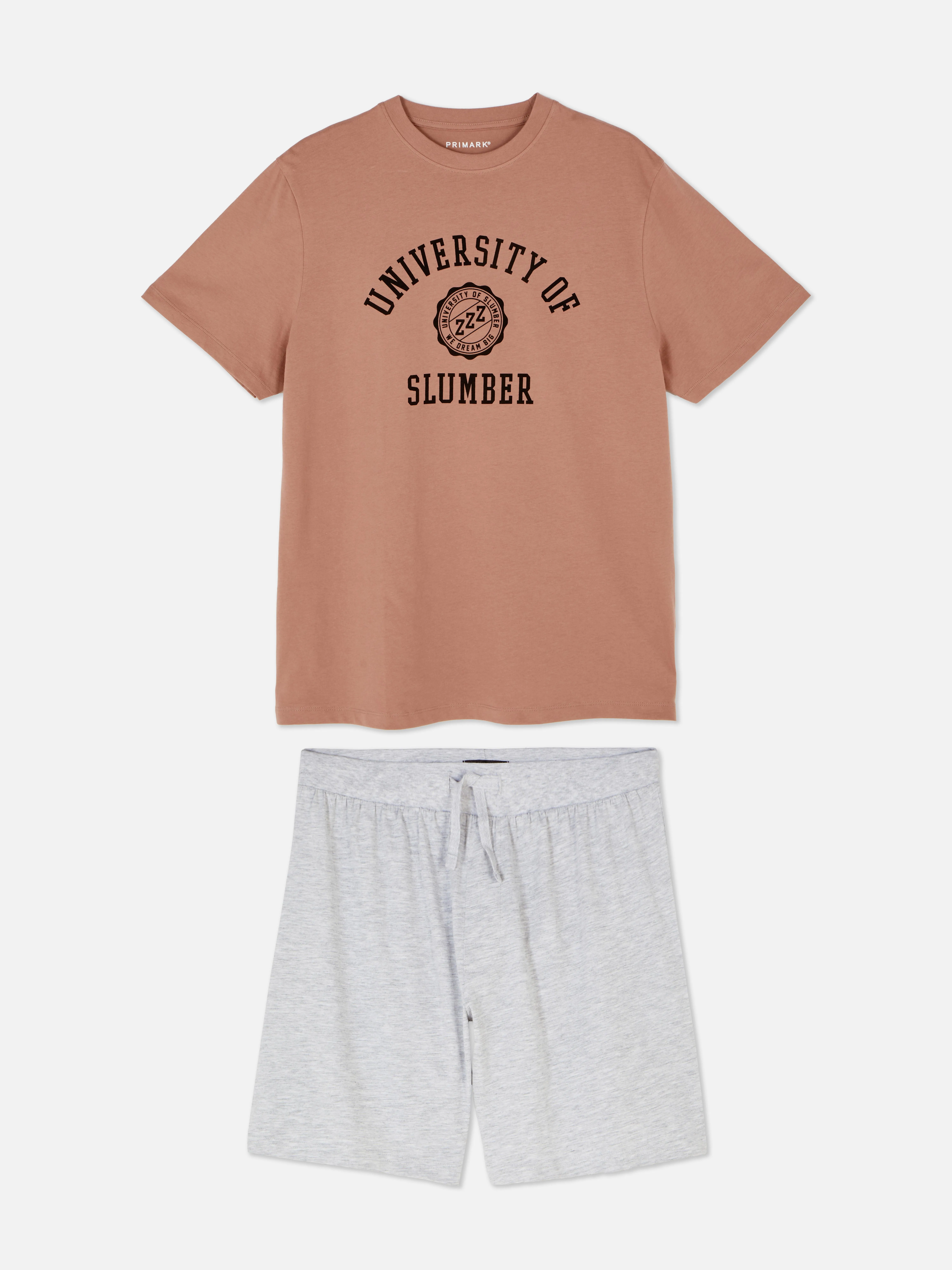 Set de pijama de pantalones cortos y camiseta