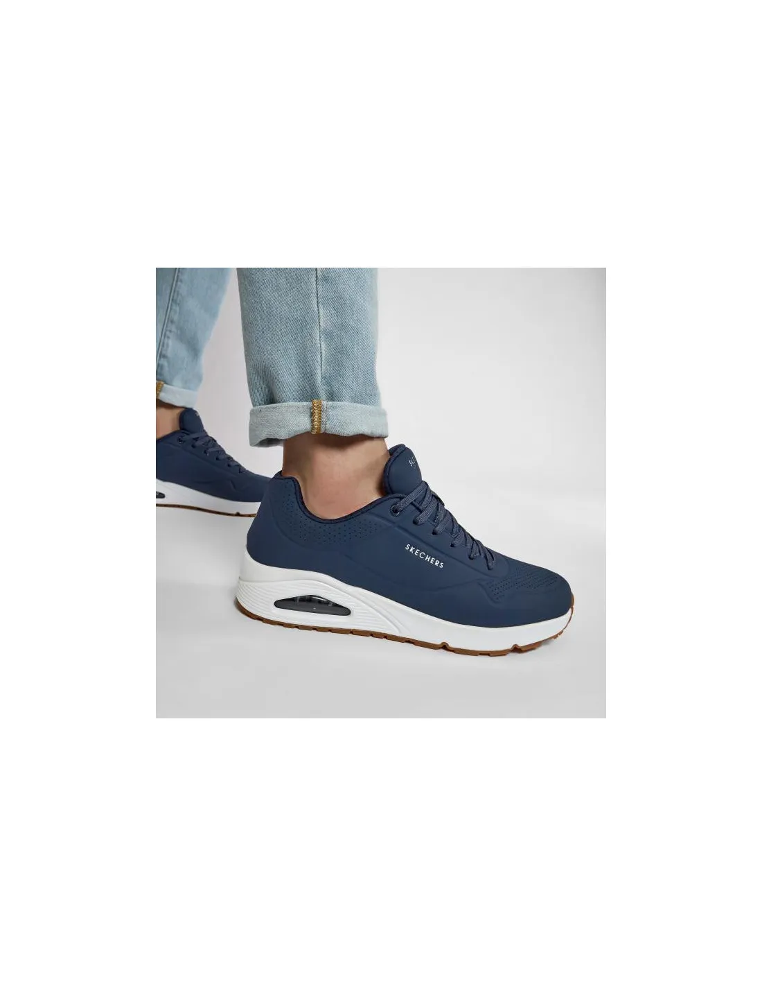 SKECHERS DEPORTIVO HOMBRE 52458/NVY UNO  STAND ON AIR