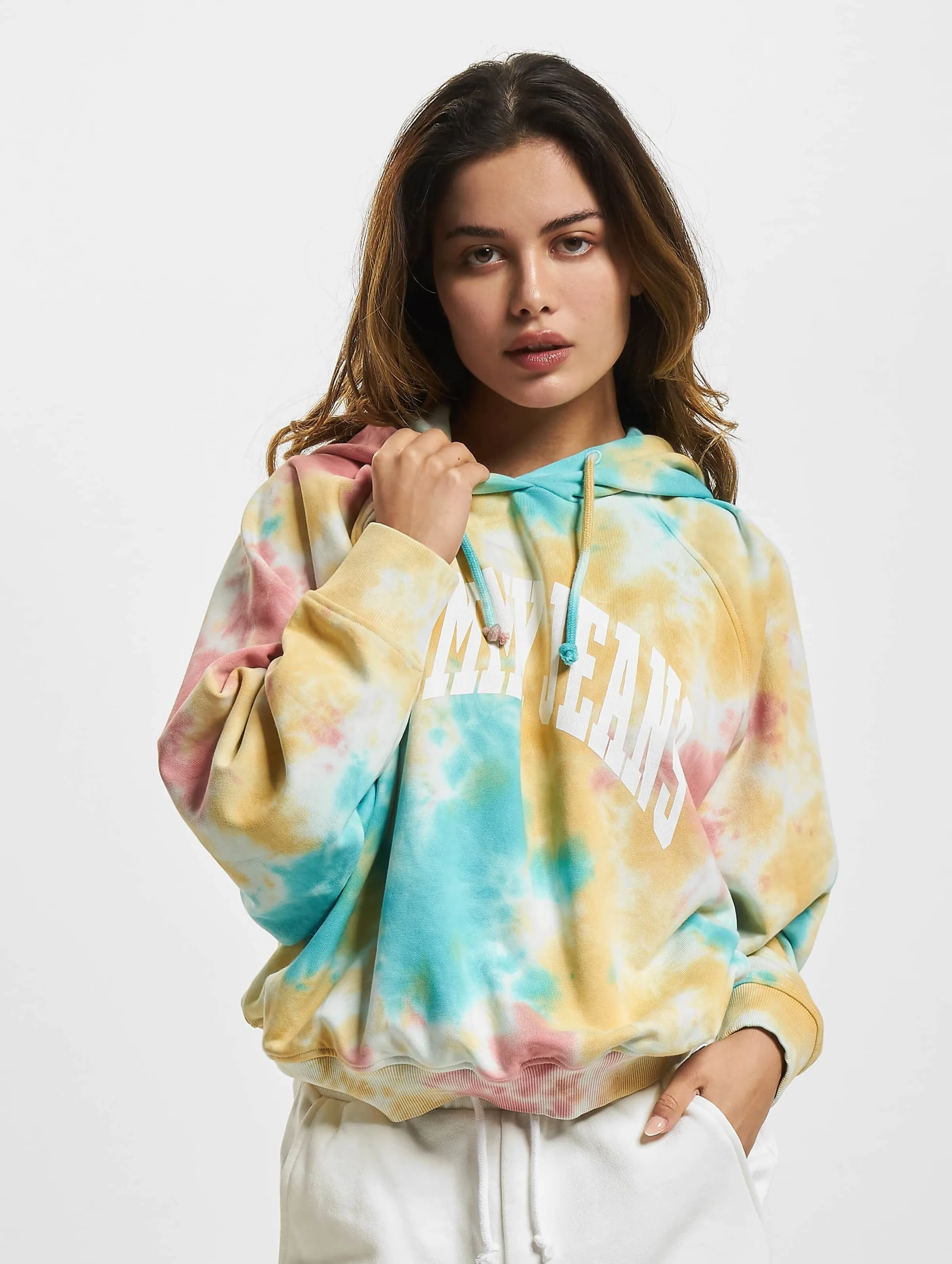 Tommy Jeans Tommy Jeans Boxy Tie Dye College Sweatshirt