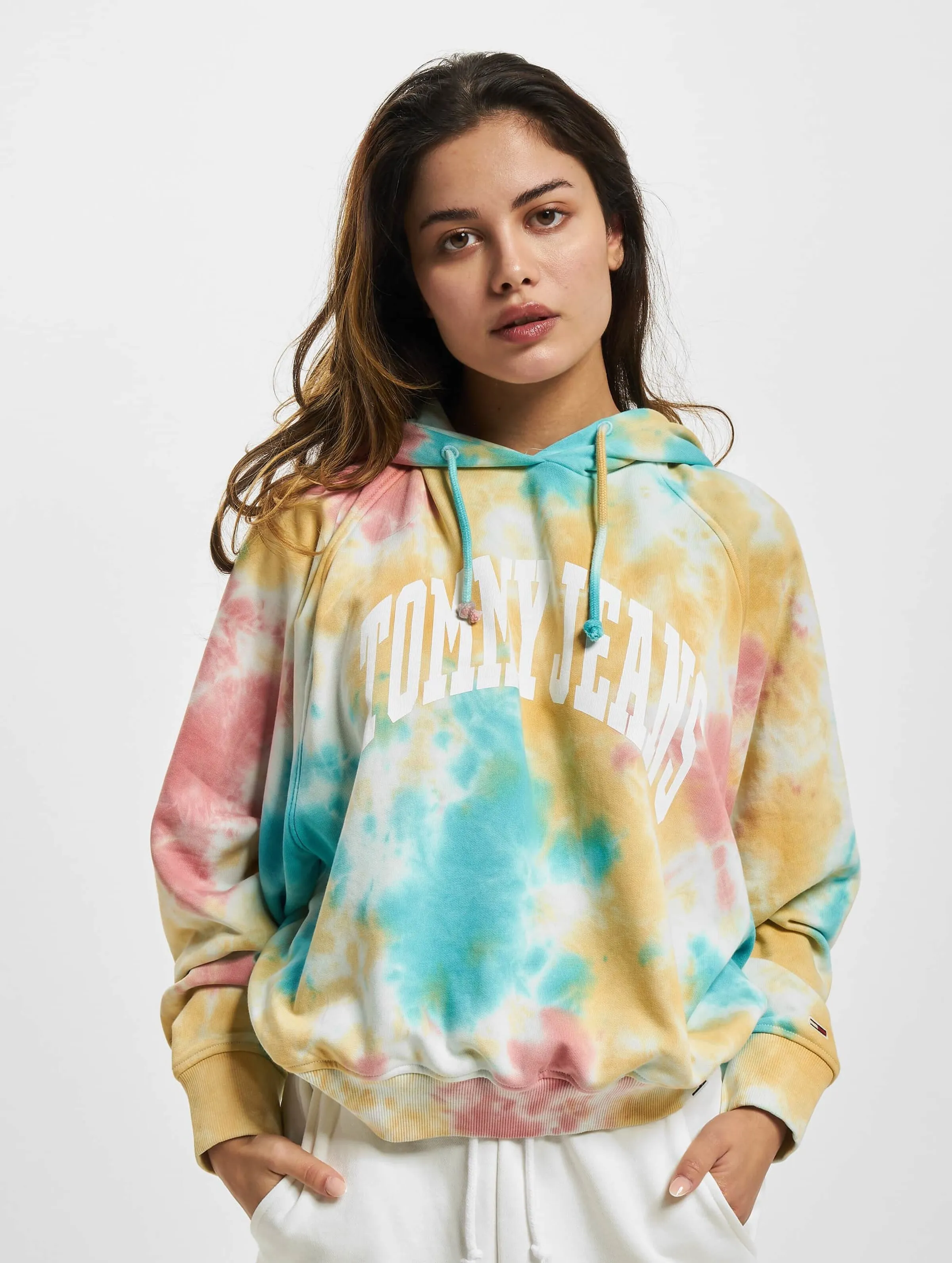 Tommy Jeans Tommy Jeans Boxy Tie Dye College Sweatshirt