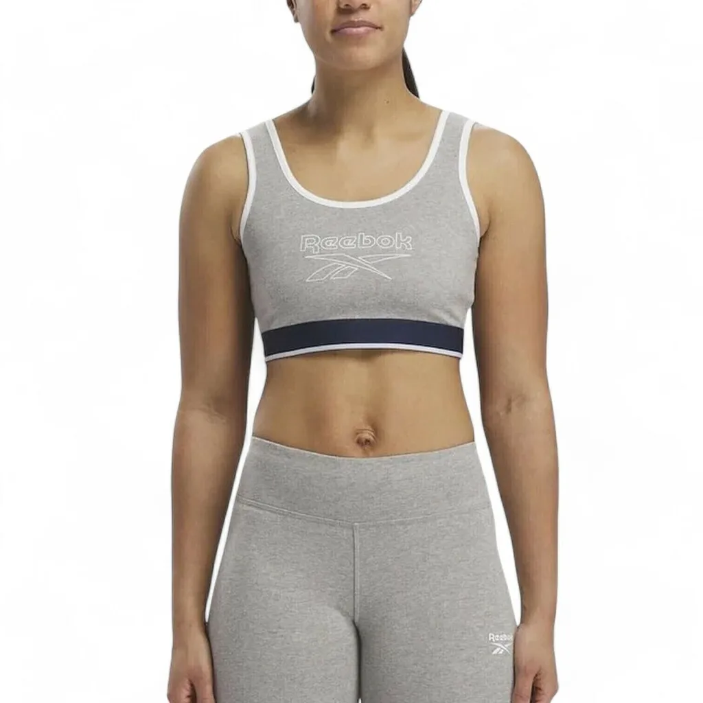 TOP REEBOK RIE COTTON BRALETTE