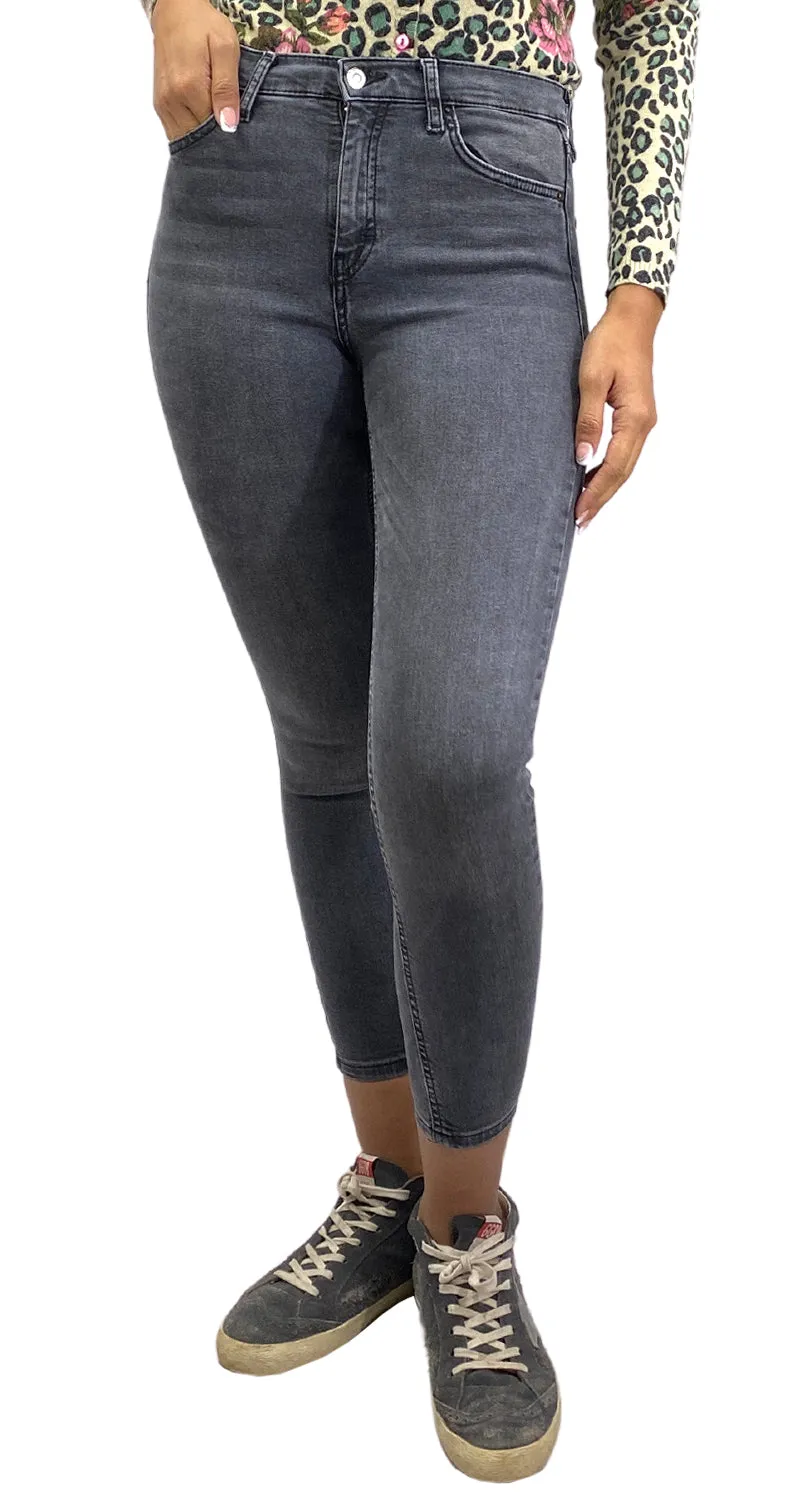 TOPSHOP Pantalón Gris Denim