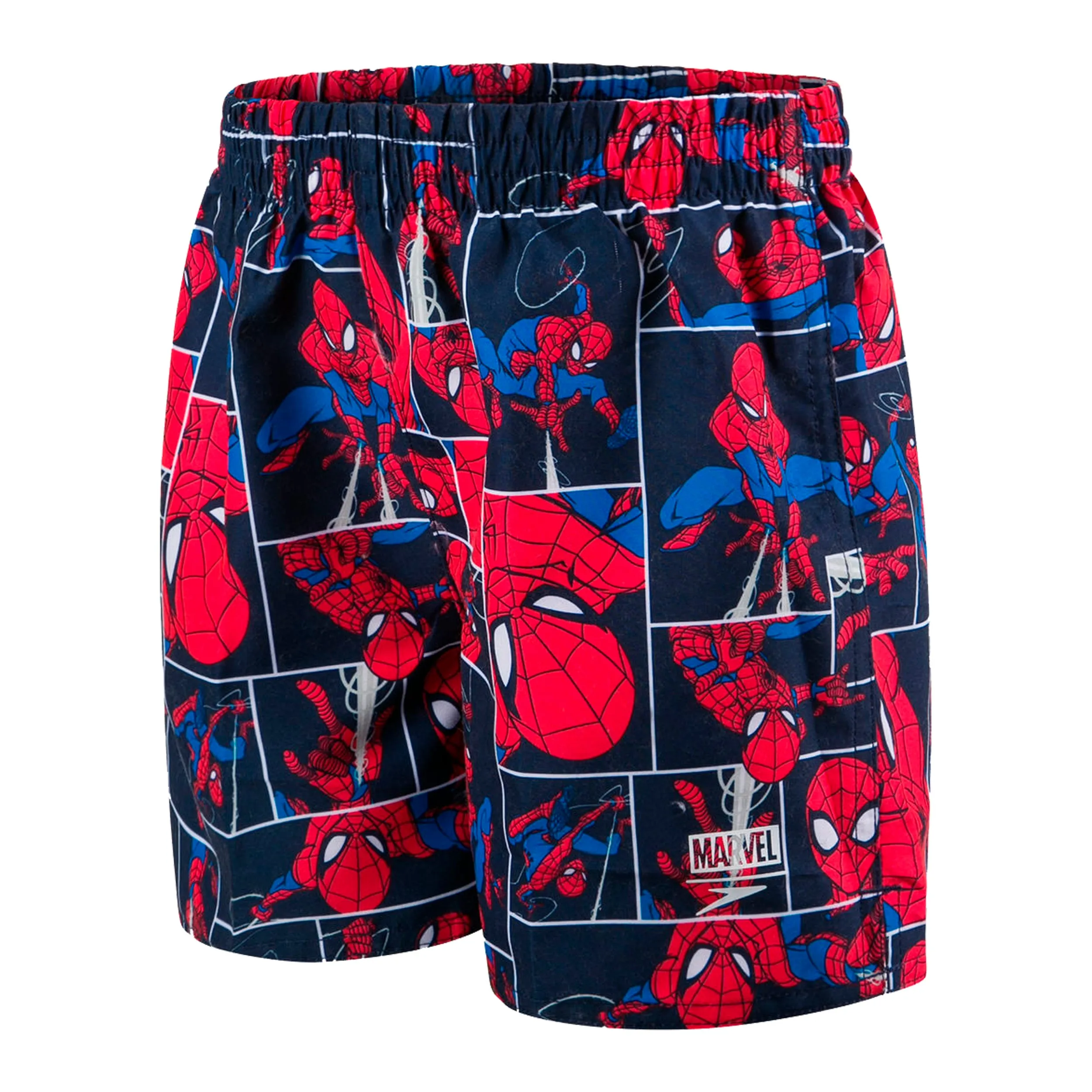 Traje de Baño Infantil Speedo Allover Watershort 11" Azul Marino