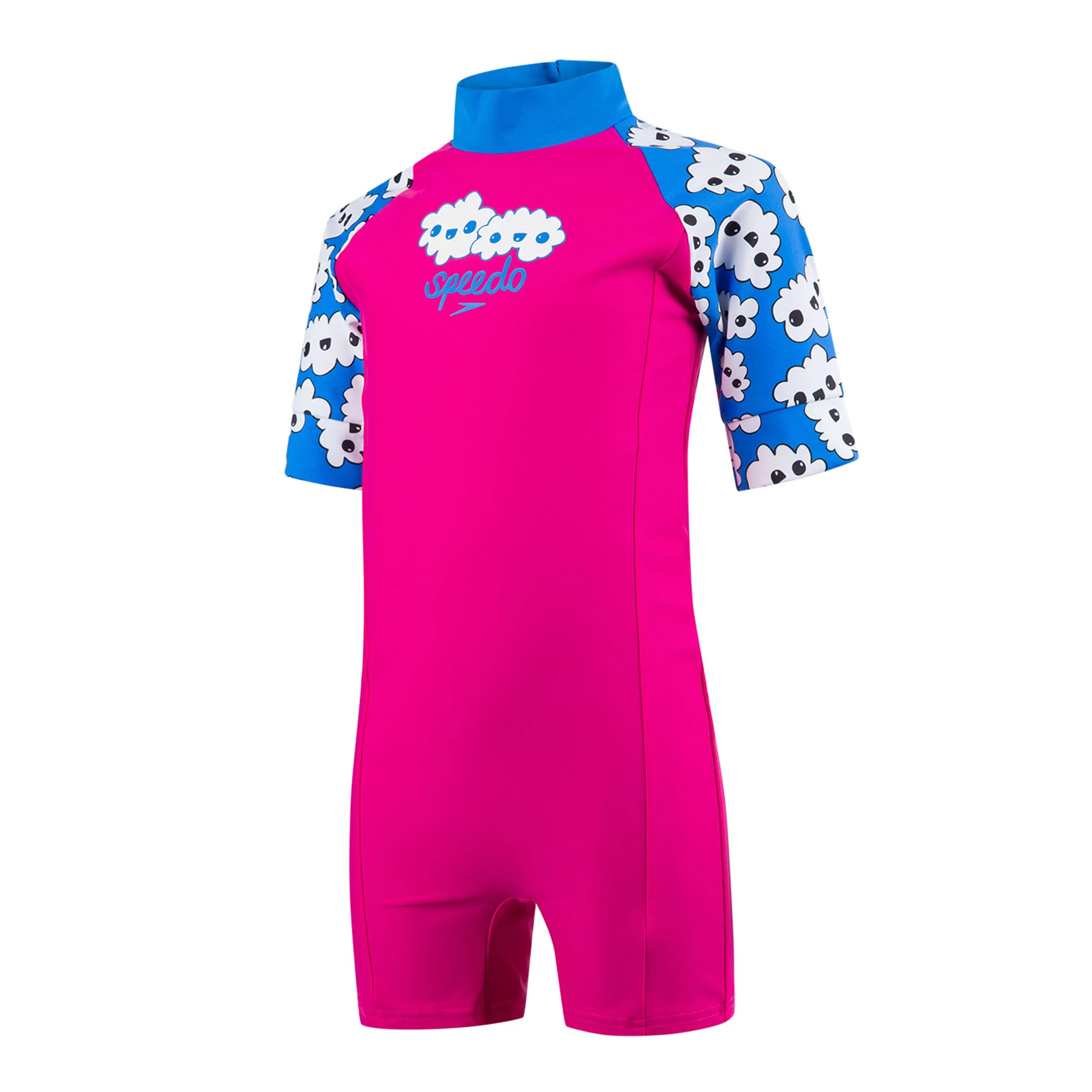 Traje de Infantil Speedo All In One Suit Rosado