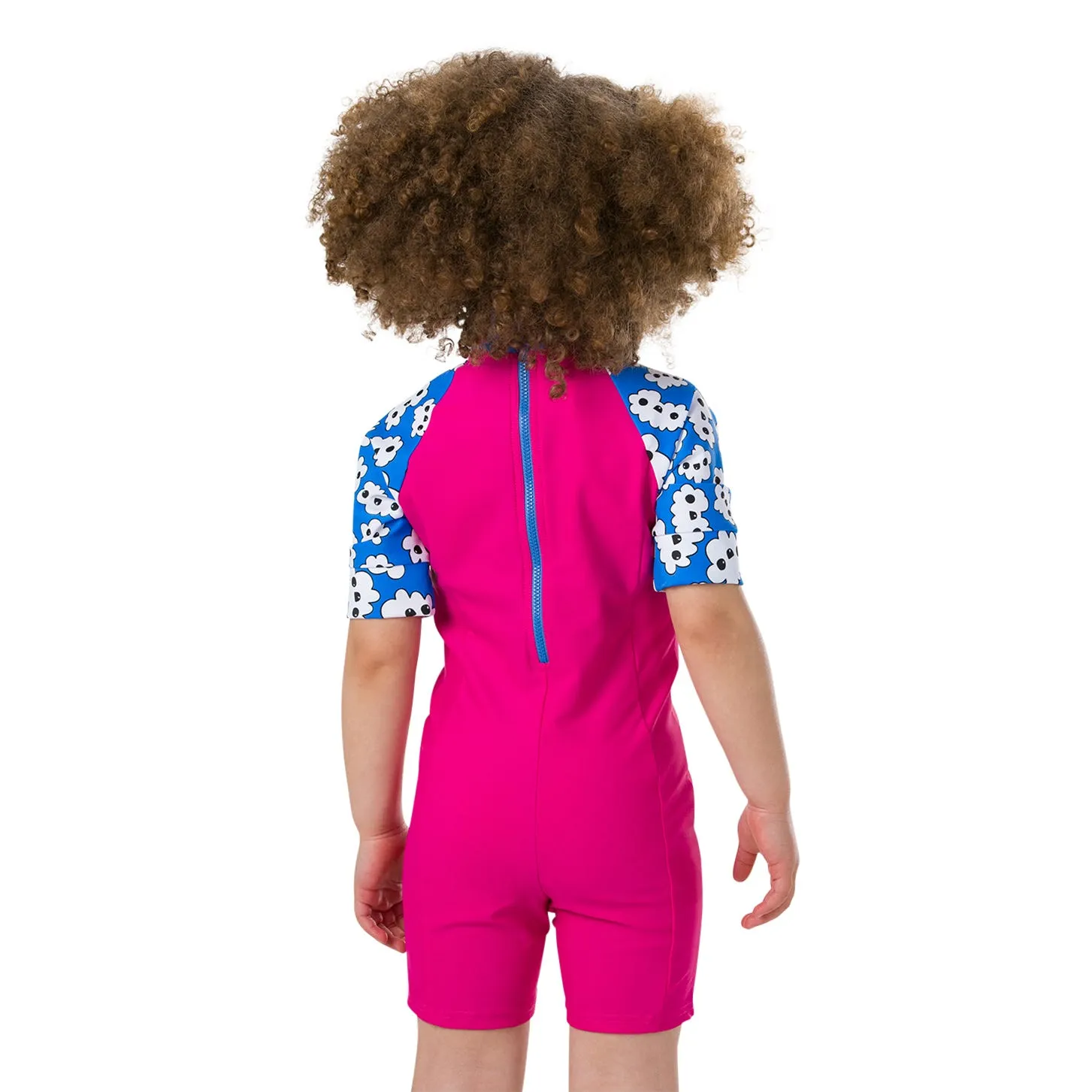 Traje de Infantil Speedo All In One Suit Rosado