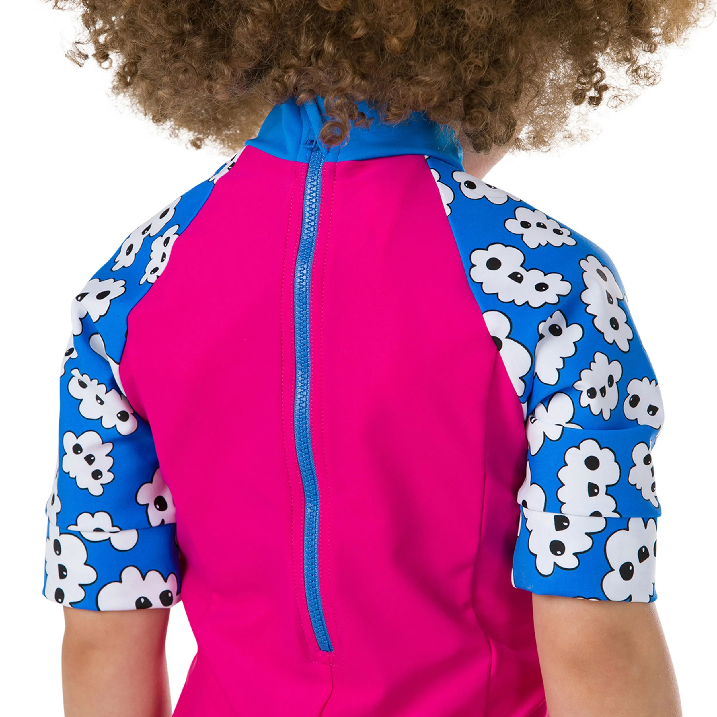 Traje de Infantil Speedo All In One Suit Rosado