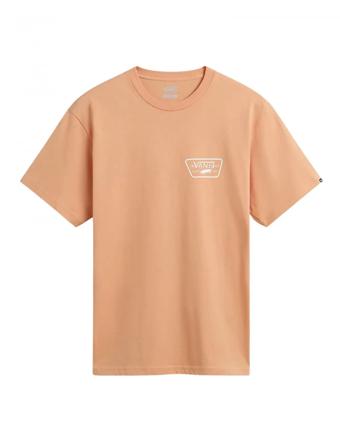 VANS FULL PATCH BACK  COPPER TAN/WHITE  CAMISETA HOMBRE