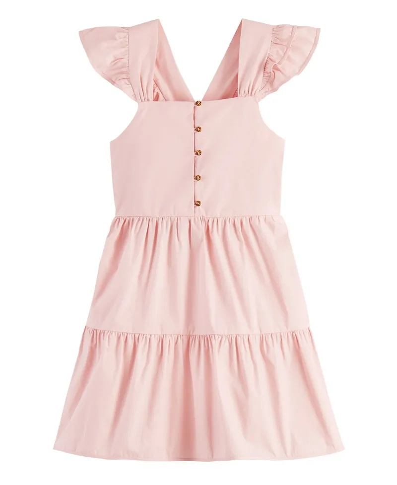 Vestido Niña SCOTCH & SODA Rosa Volantes