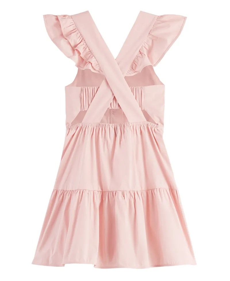 Vestido Niña SCOTCH & SODA Rosa Volantes