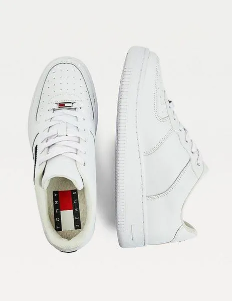 Zapatilla blanca basket Bandera TOMMY JEANS