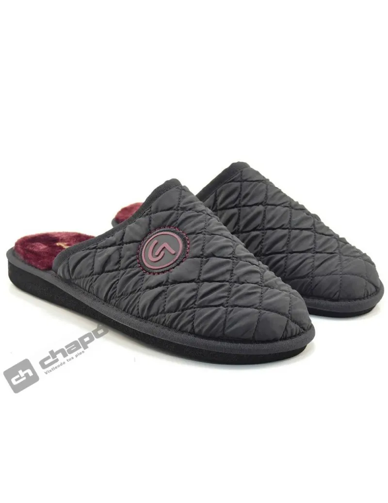 Zapatilla De Casa Negro GarzÓn Zapatillas P929.391