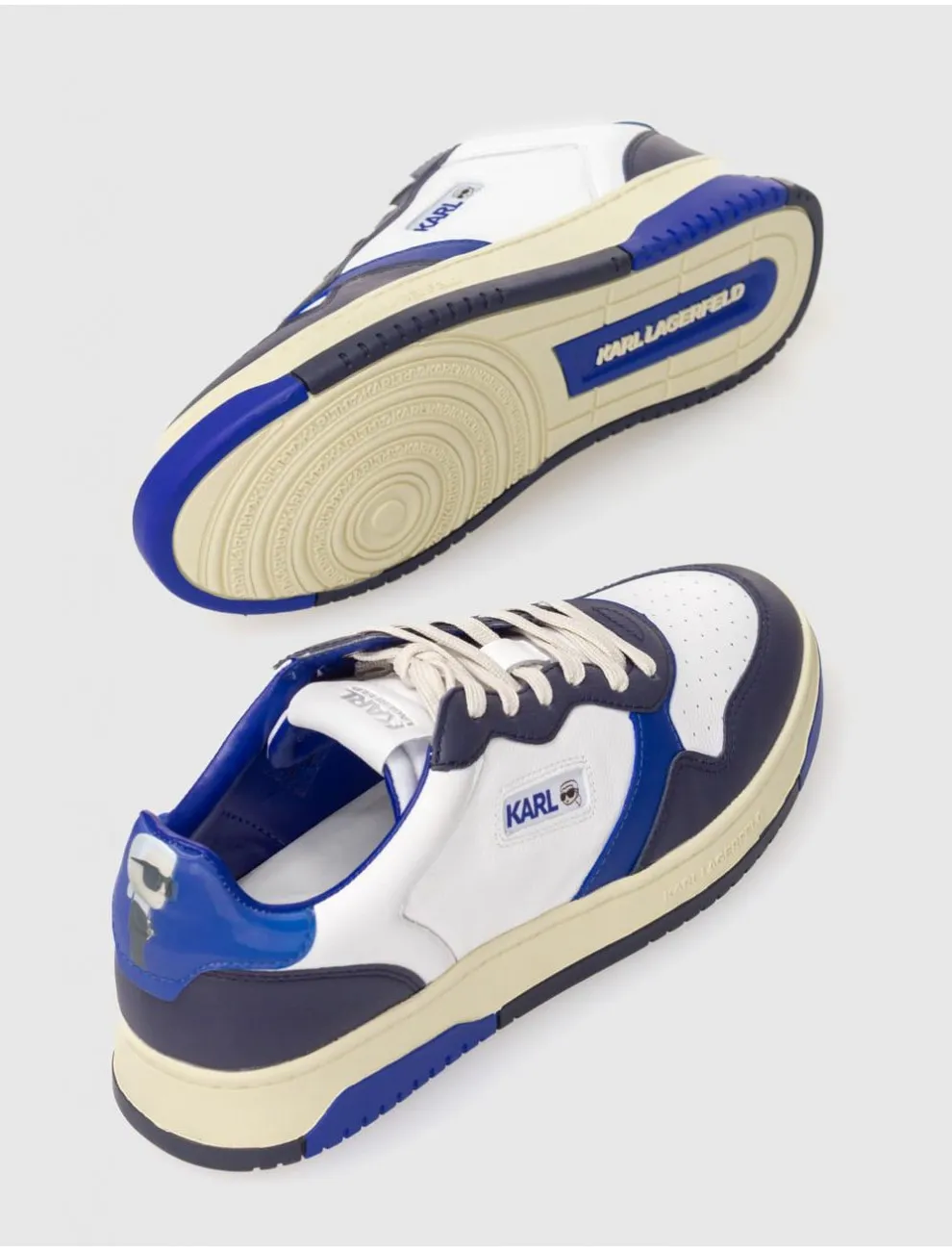 Zapatilla Karl Lagerfeld Krew Nft Kounter Lo Lace  Azul