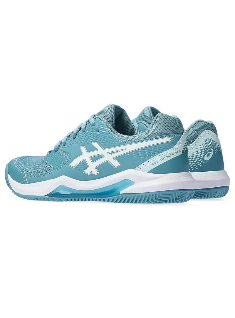 ZAPATILLA MUJER ASICS GELDEDICATE 8 CLAY AZUL