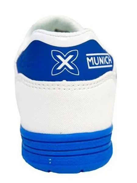 ZAPATILLA MUNICH G3 KID VCO BLANCO/AZUL NIñO