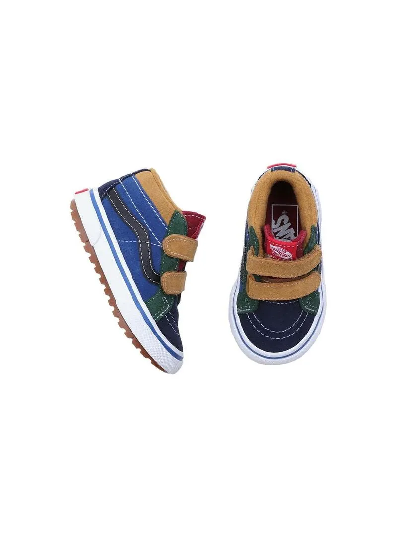 ZAPATILLA NIñO/A VANS SK8MID MTE AZUL