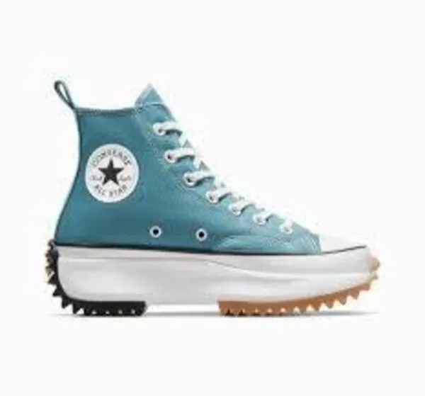 Zapatilla para Mujer Converse Run Star Hi Plataforma Azul
