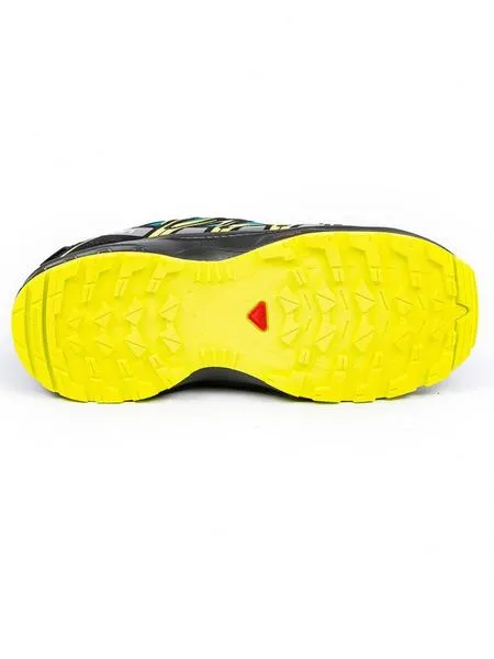 zapatilla salomon xa pro 3d j azul/lima niñ@
