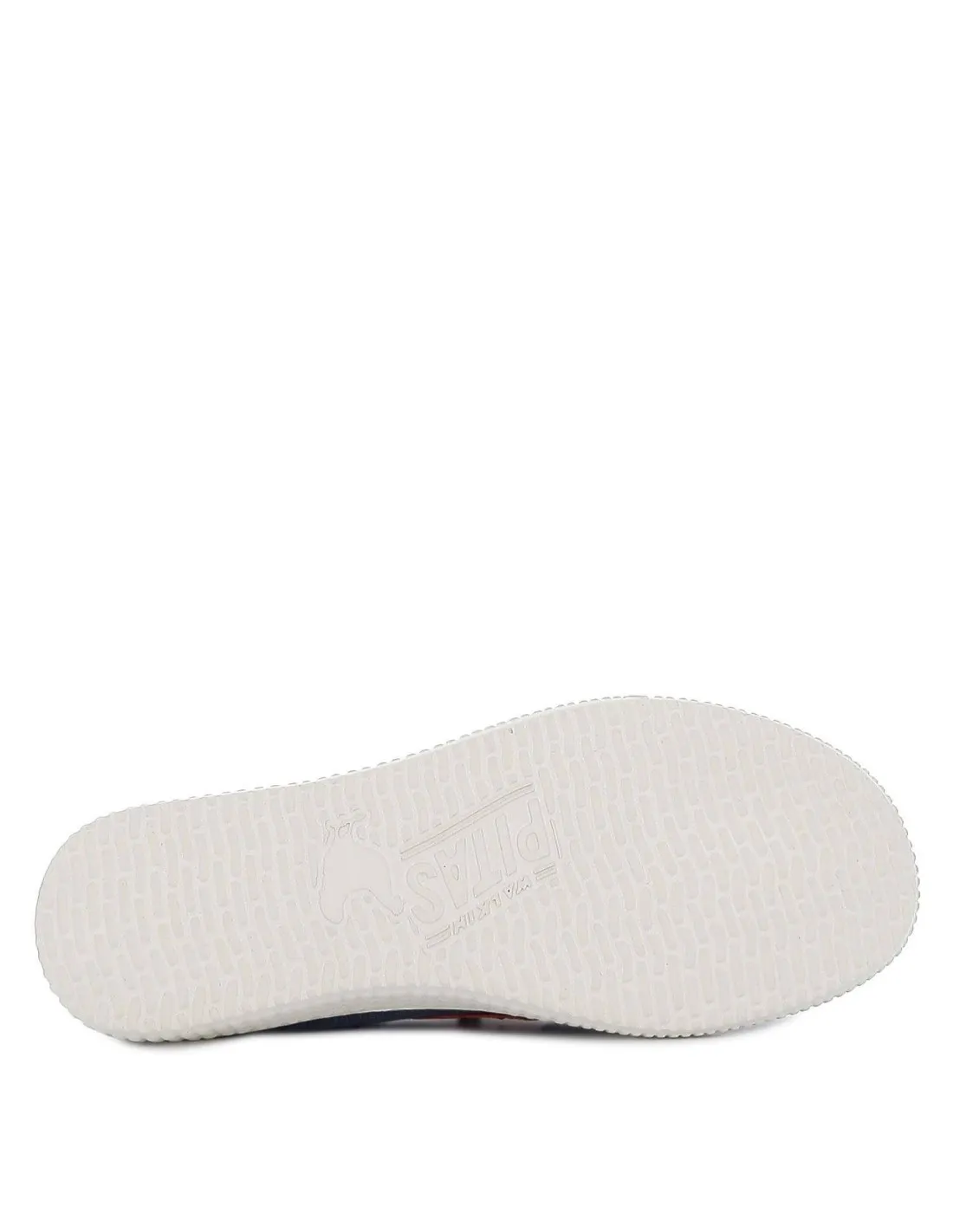 Zapatilla tipo mocasín hombre lona verano azul Walking Pitas