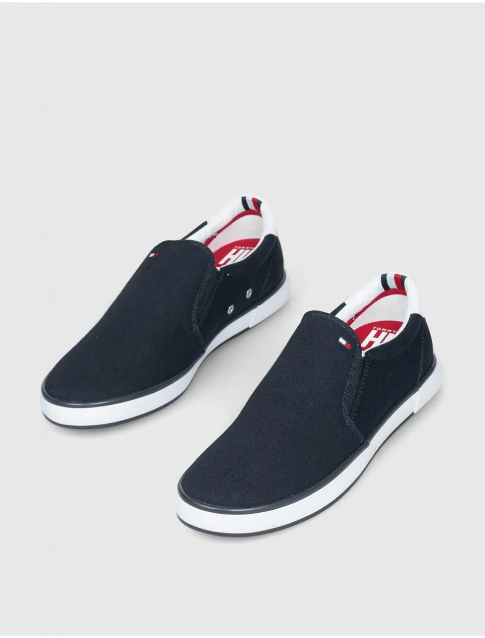 Zapatilla Tommy Hilfiger Iconic Slip On Sneaker Azul