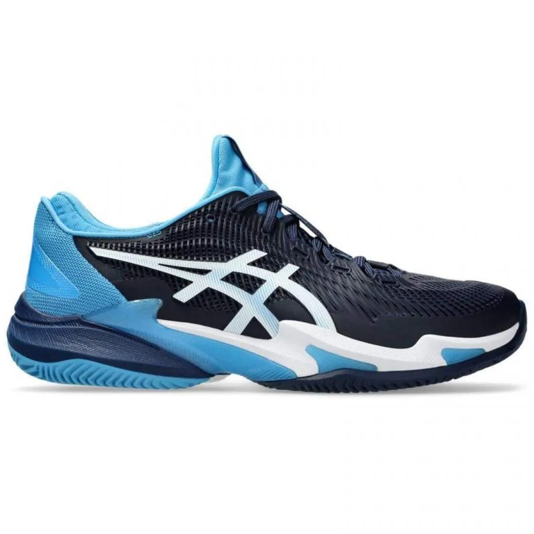 Zapatillas Asics Court FF 3 Clay Novak Azul Blanco | Asics