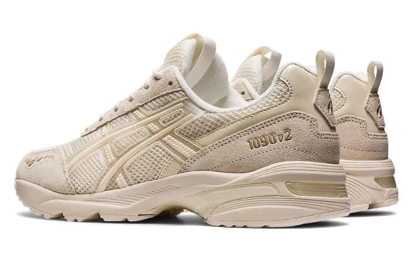 ZAPATILLAS ASICS GEL1090V2 MUJER CREMA/BEIGE