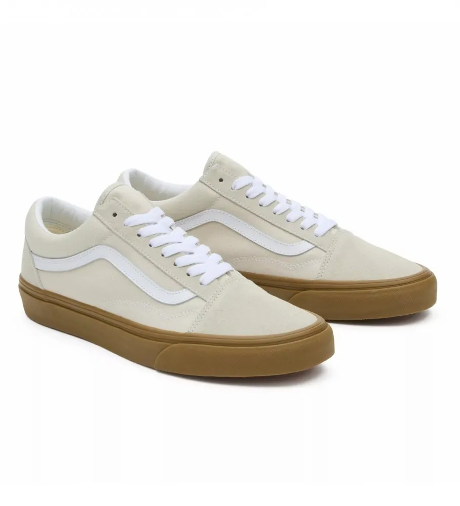 Zapatillas de ante Ua Old Skool beige